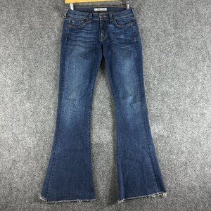 J Brand Jeans Womens 27 Martini Bootcut Zip Fly Raw Hem Pockets